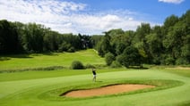 A guest plays on the Bainbridge 18- hole Championship Golf Course at Heythrop Park