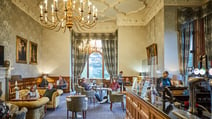 The Manvers bar at Thoresby Hall Hotel